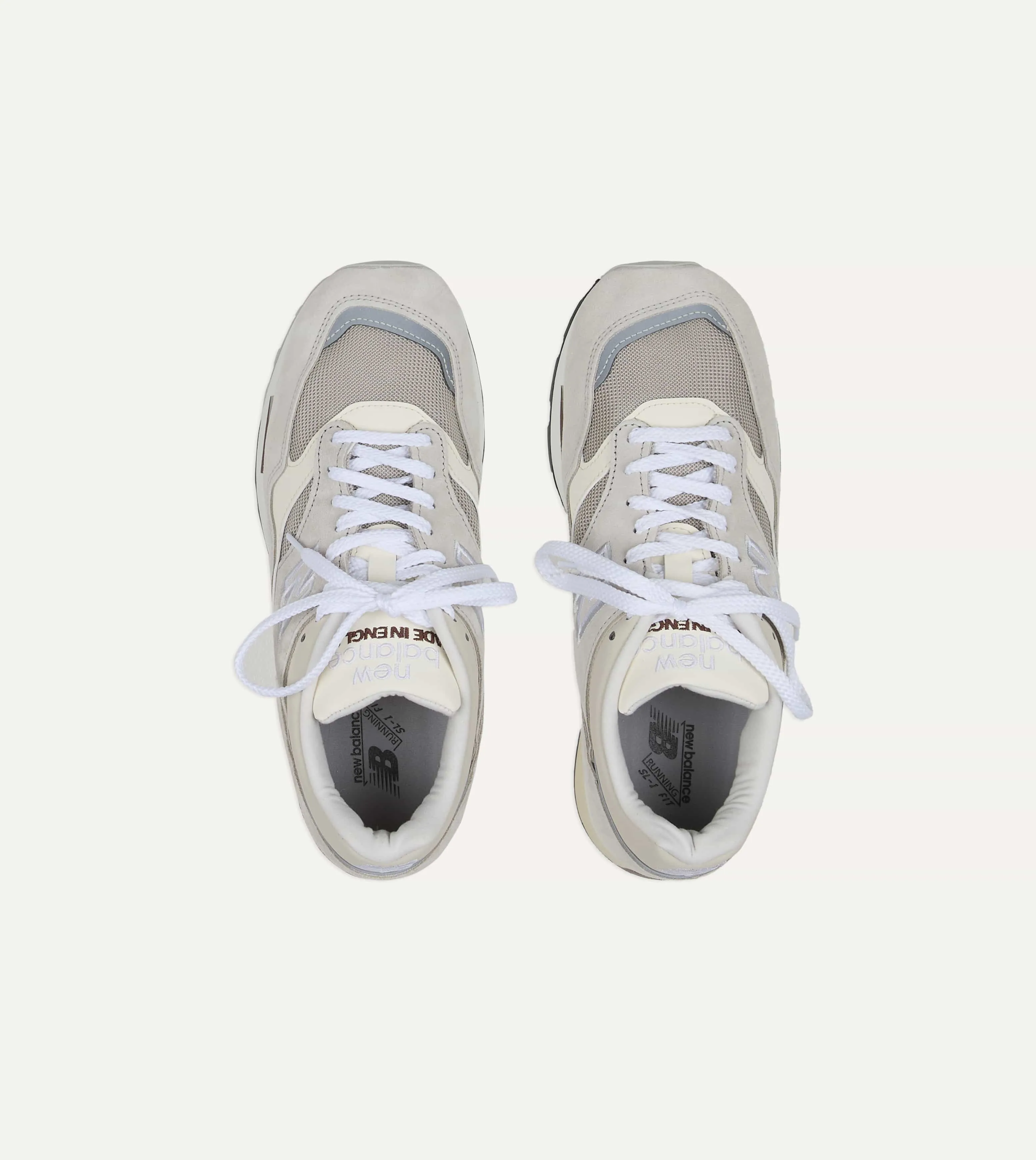 New Balance 'Elevated Essentials' Oyster and Antique White Made in UK 1500 Trainers sold by Drake's London product image thumbnail 4