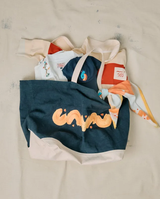 Mayumi Y. for Drake’s Cotton Tote Bag made by Drake's London