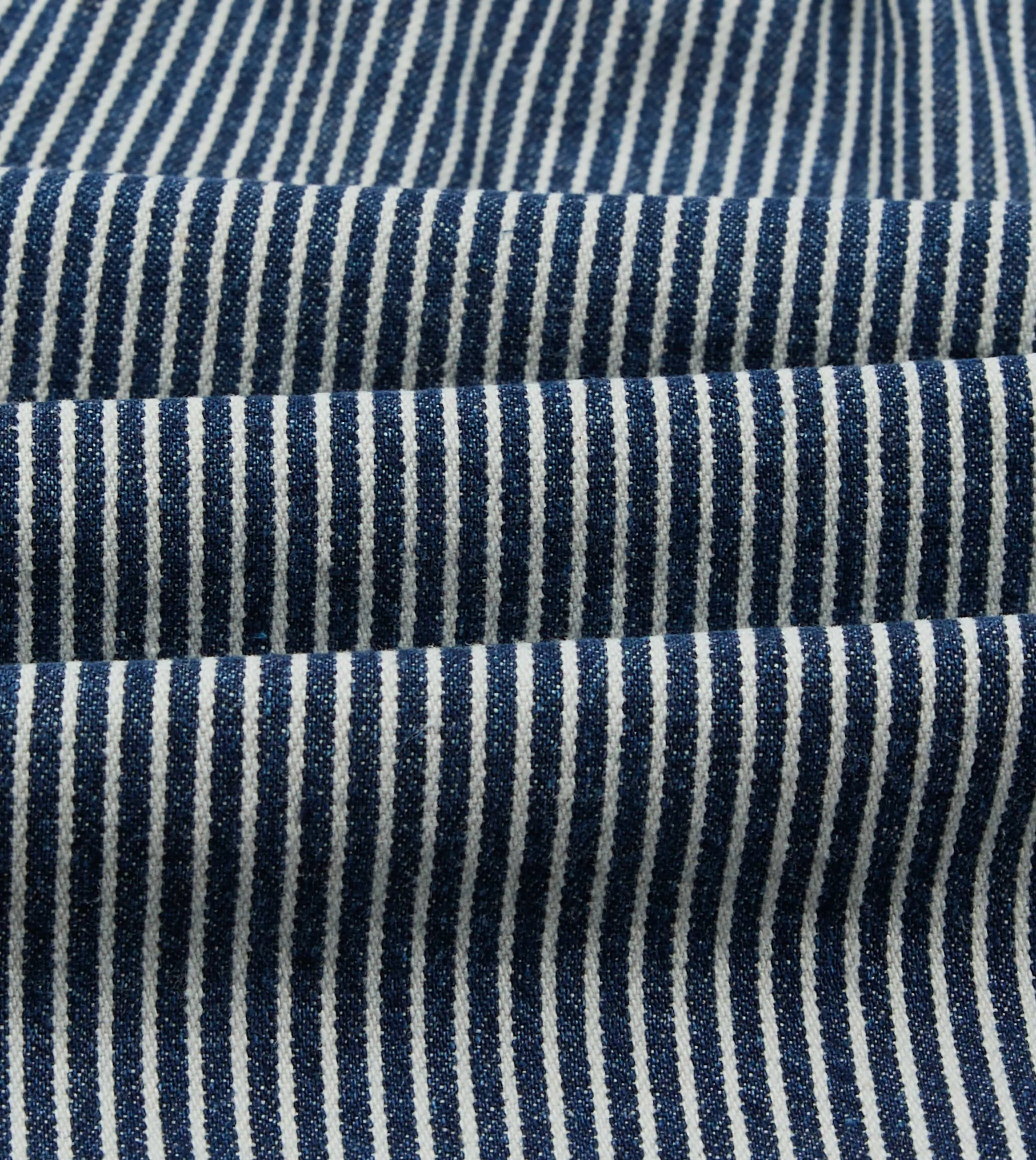 Indigo Stripe Cotton Drawstring Shorts sold by Drake's London product image thumbnail 3