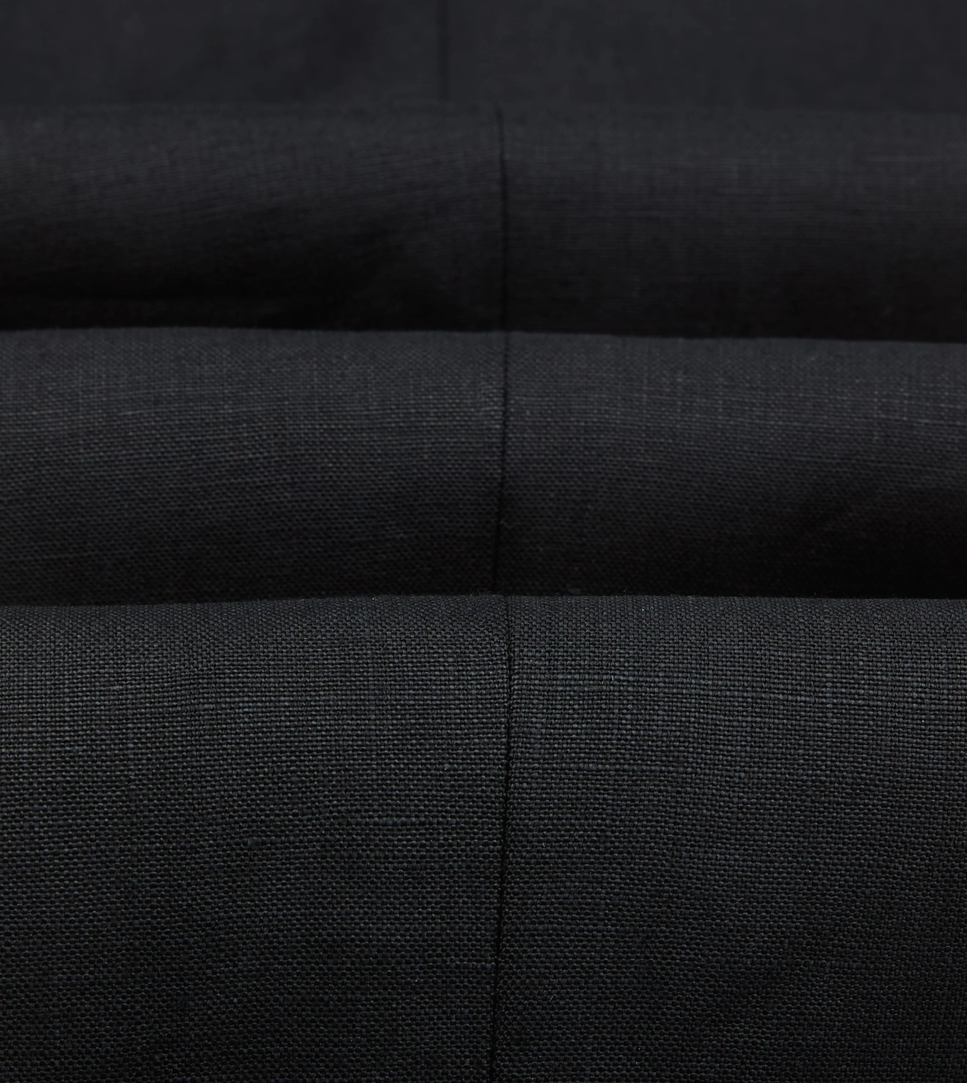 Black Irish Linen Tailored Jacket sold by Drake's London product image thumbnail 2