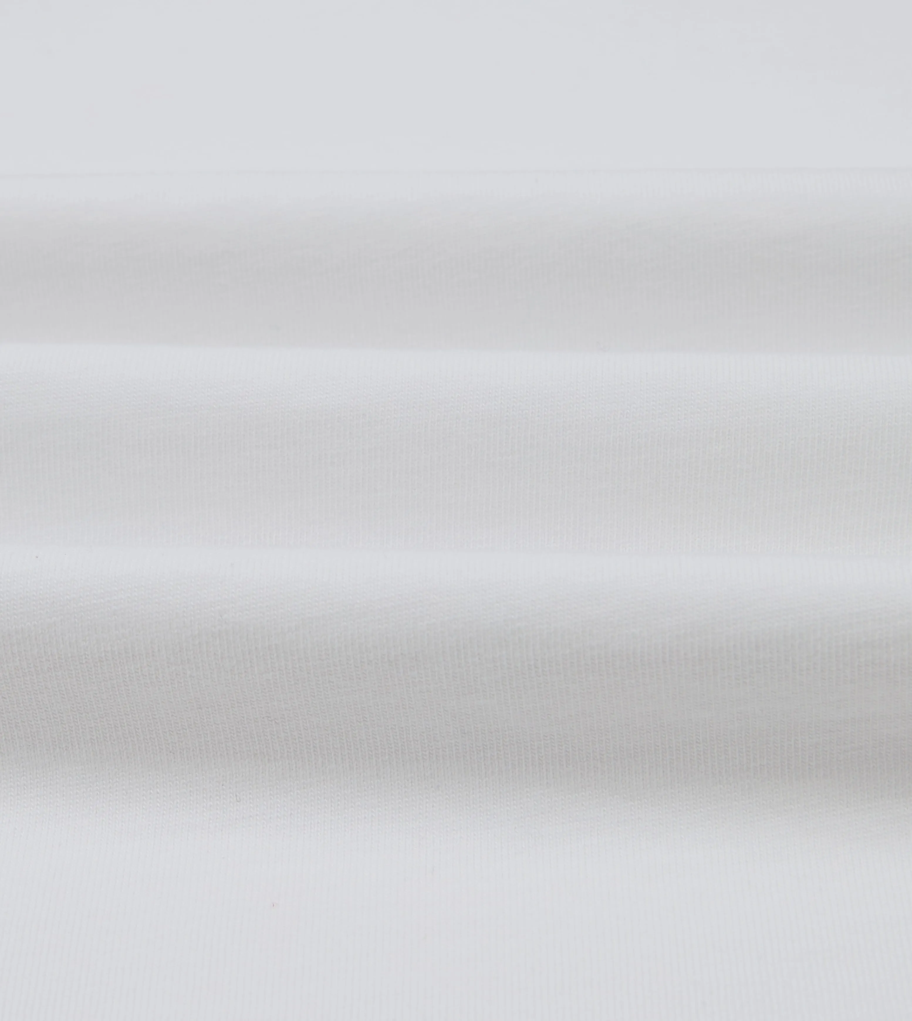 White and Red Tipped Ringer T-Shirt sold by Drake's London product image thumbnail 3