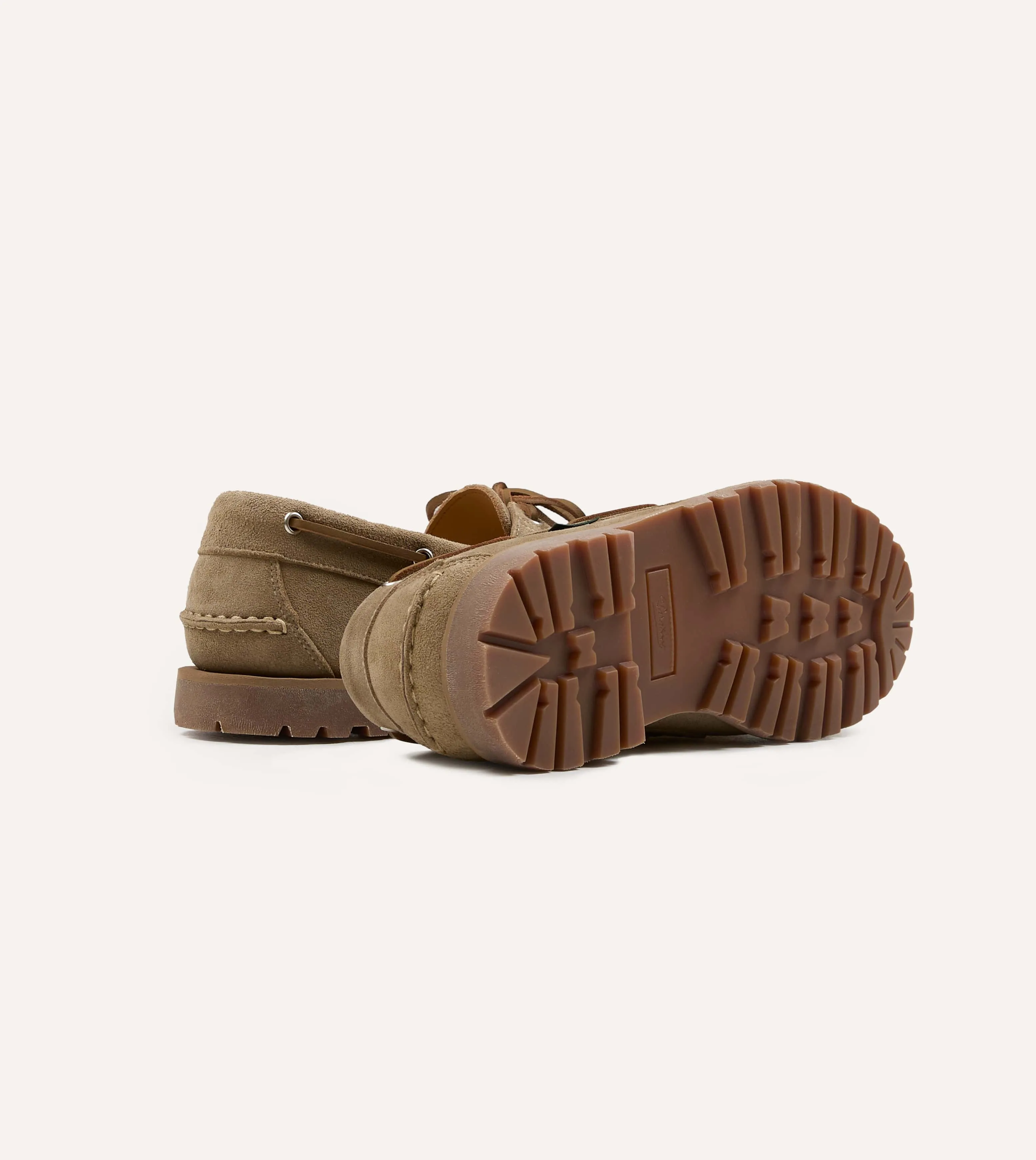 Paraboot Malo Vel Sand Suede Boat Shoe sold by Drake's London product image thumbnail 2