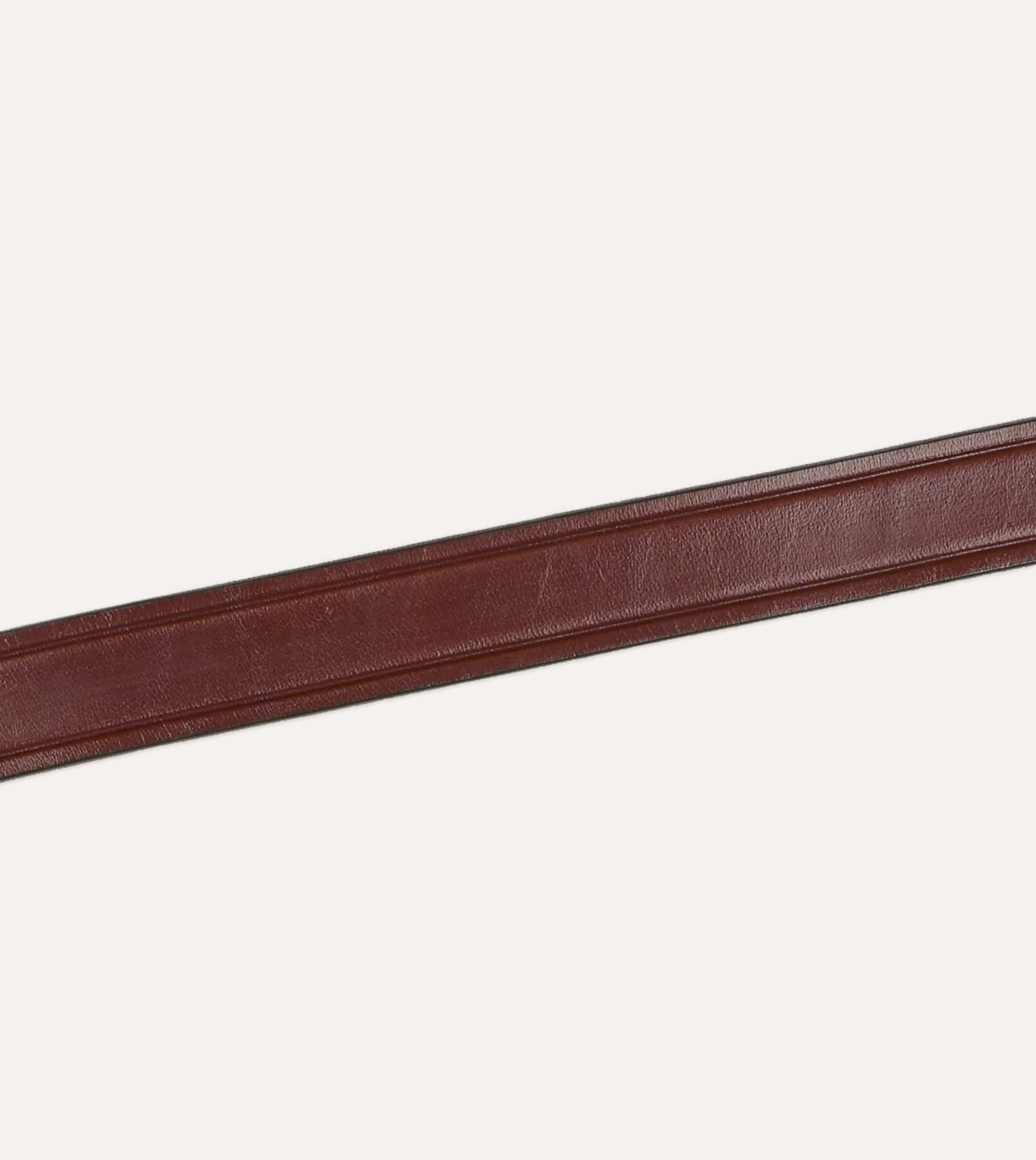 Monitaly Extended 1" Oakbark Leather Belt sold by Drake's London product image thumbnail 4