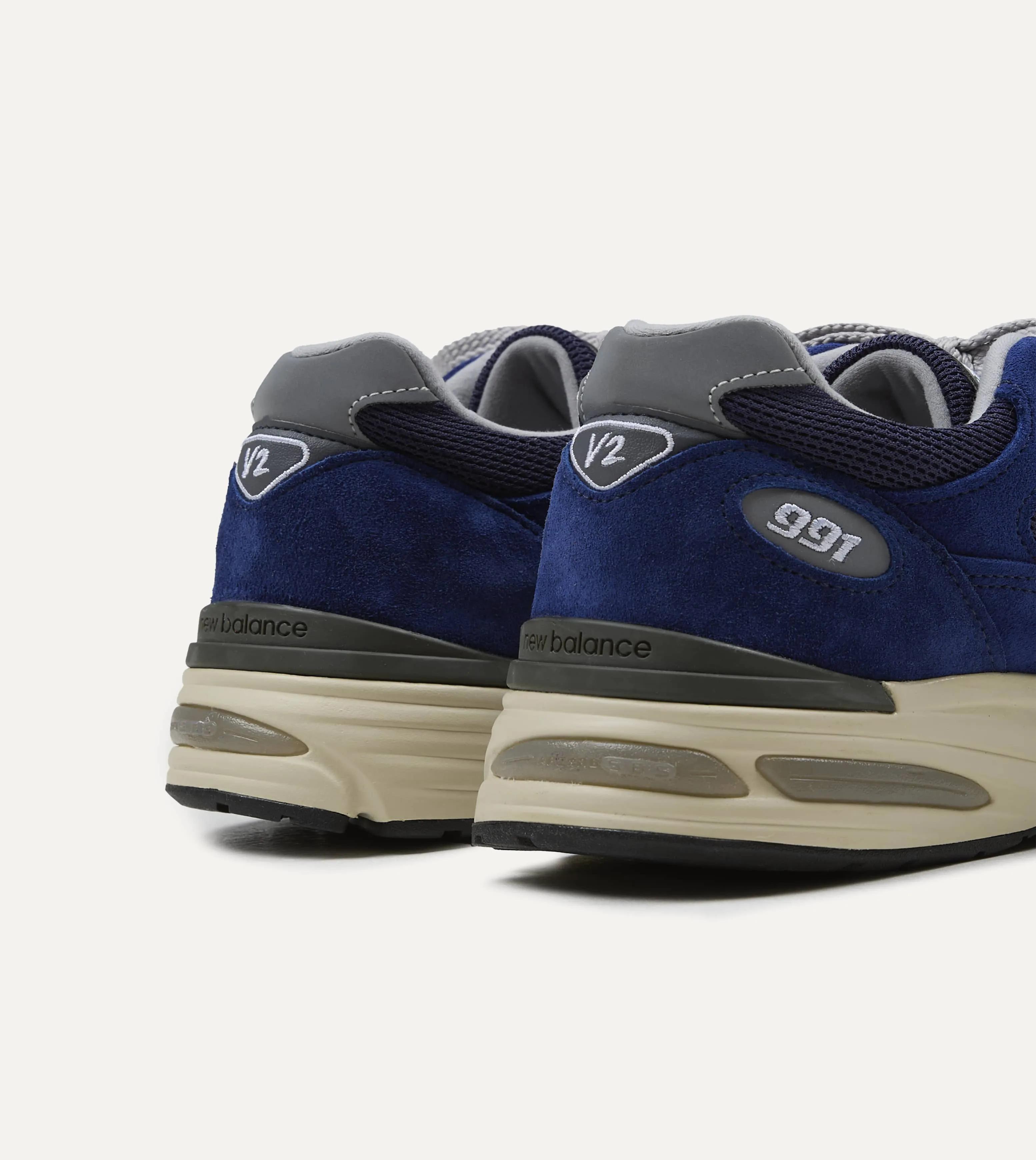 New Balance 'Vibrant Chroma' Limoges Blue Made in UK 991v2 Trainers sold by Drake's London product image thumbnail 5