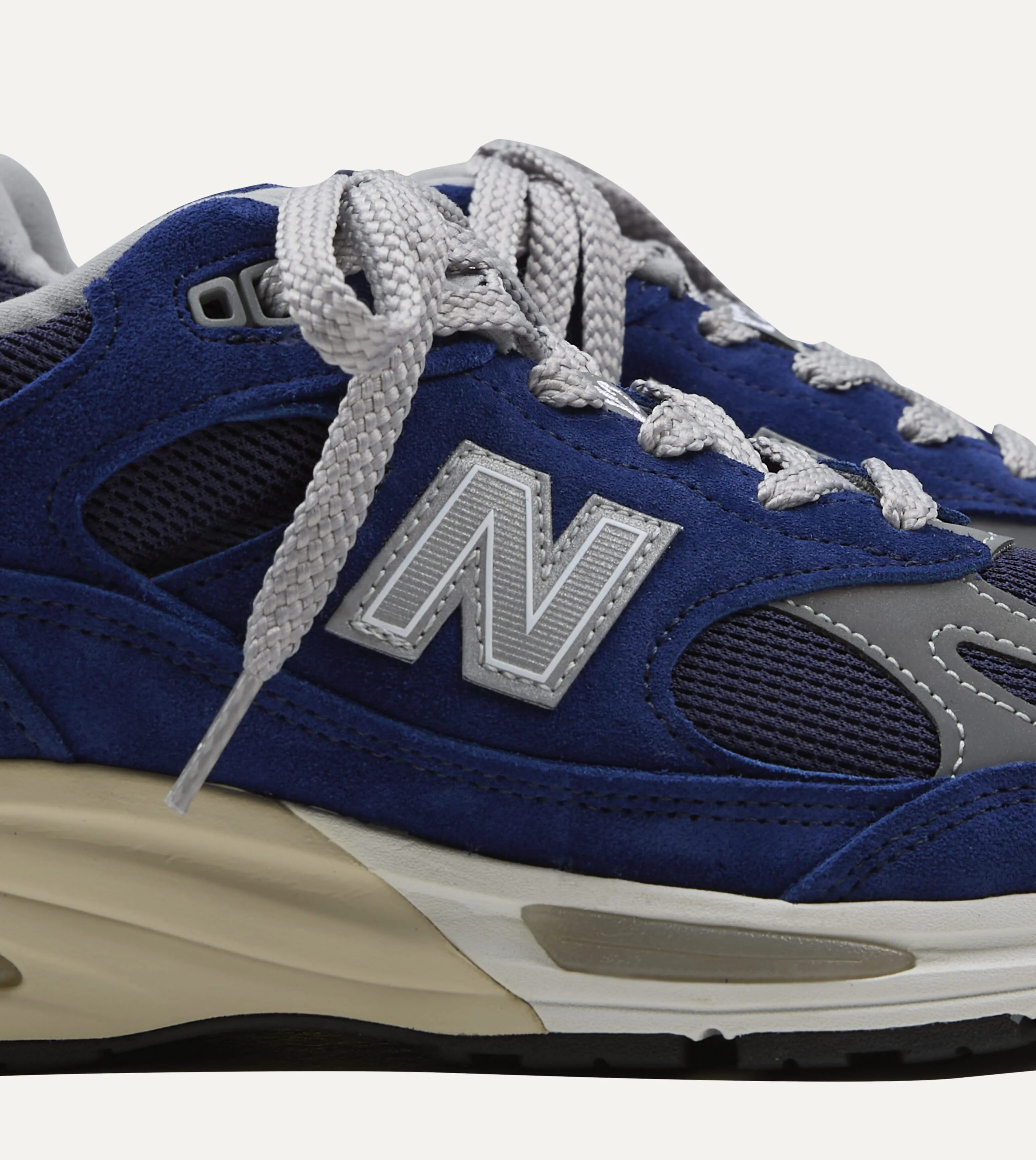 New Balance 'Vibrant Chroma' Limoges Blue Made in UK 991v2 Trainers sold by Drake's London product image thumbnail 3