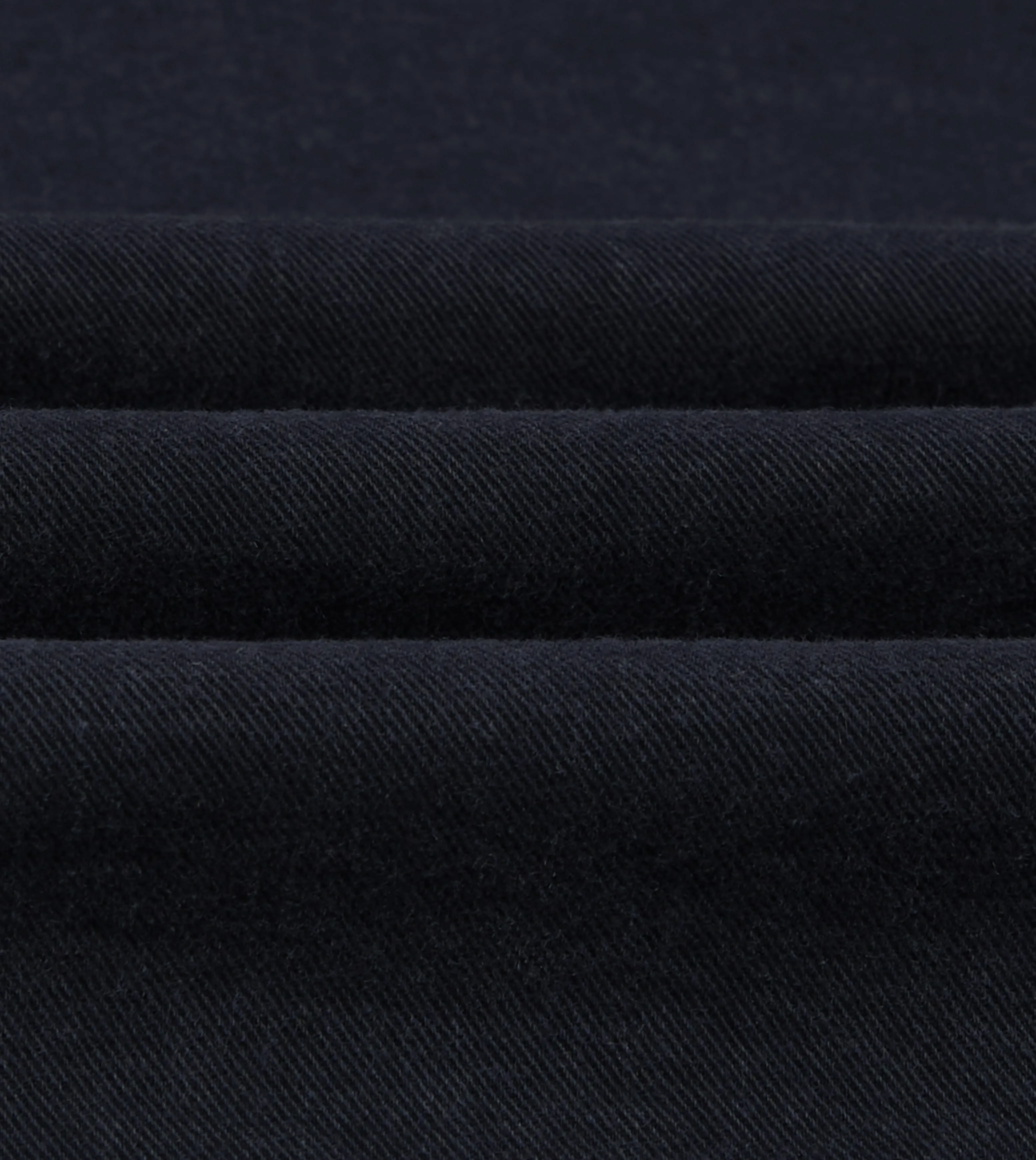 Navy Twill Mitred Chore Jacket sold by Drake's London product image thumbnail 2