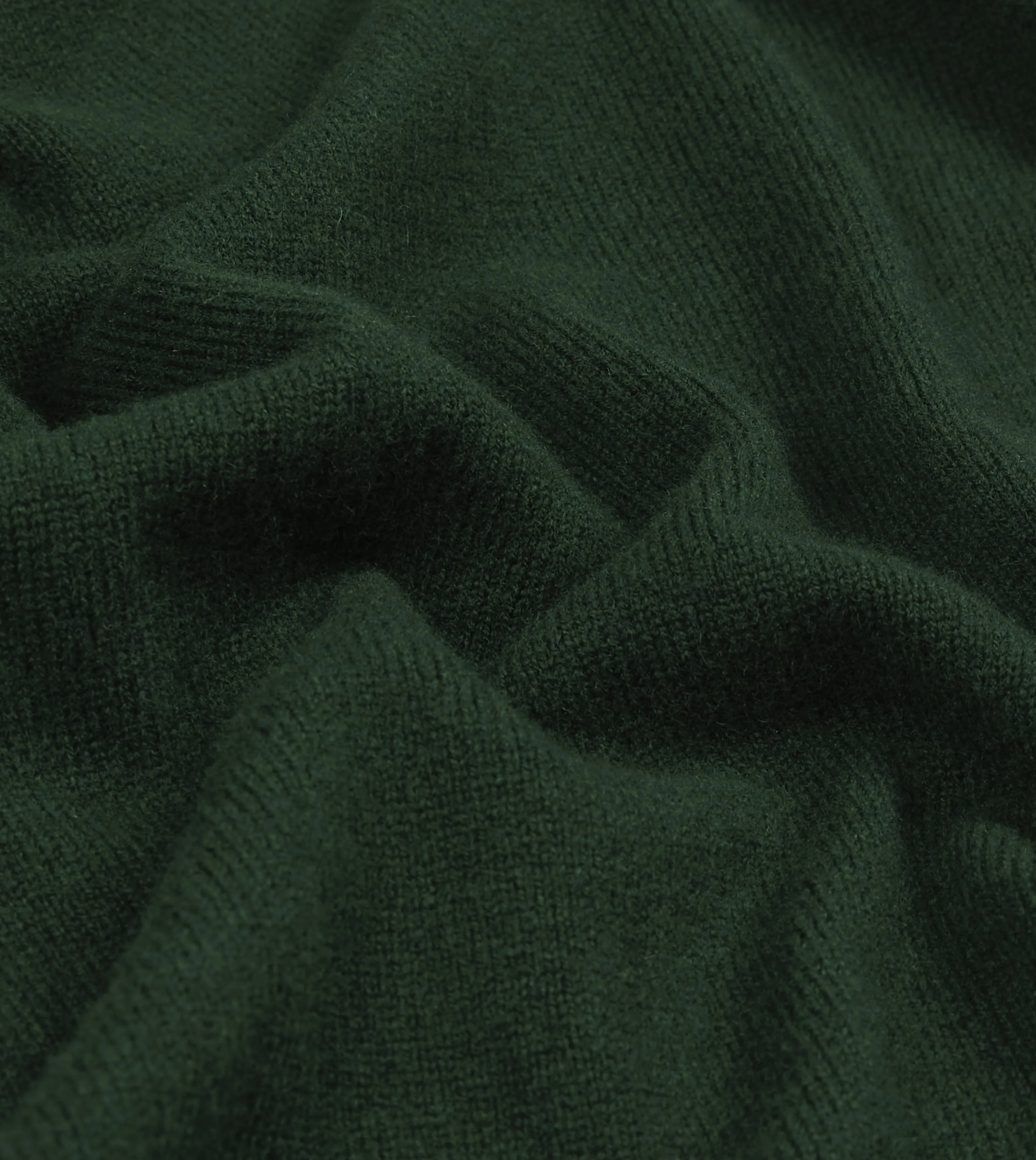 Dark Green Lambswool Sleeveless Cardigan sold by Drake's London product image thumbnail 2