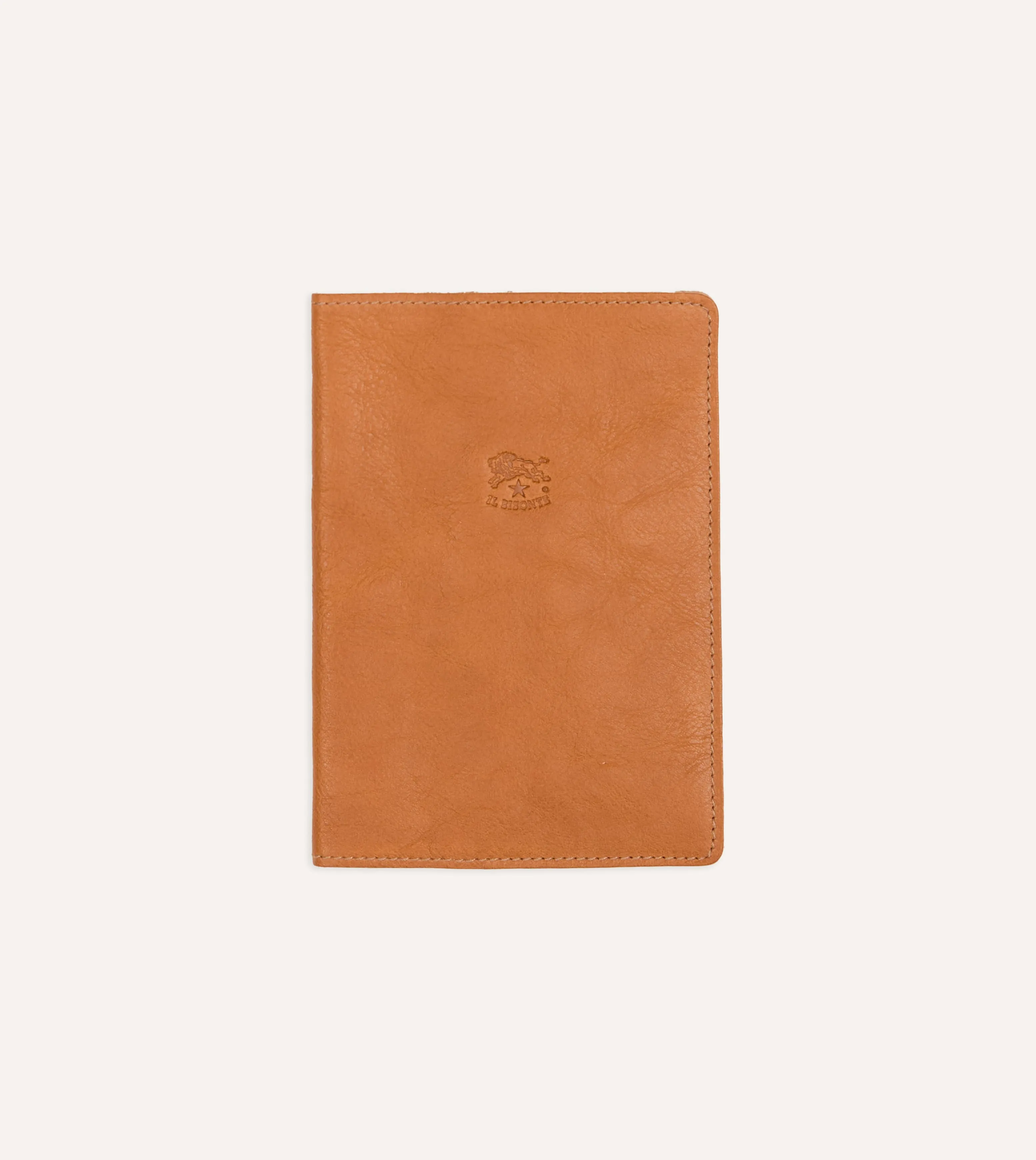Il Bisonte Leather Passport Holder sold by Drake's London
