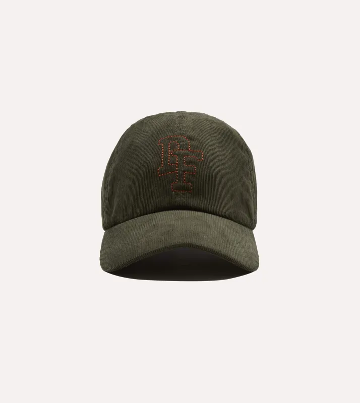 BEAMS F & Drake's Corduroy Baseball Cap made by Drake's London