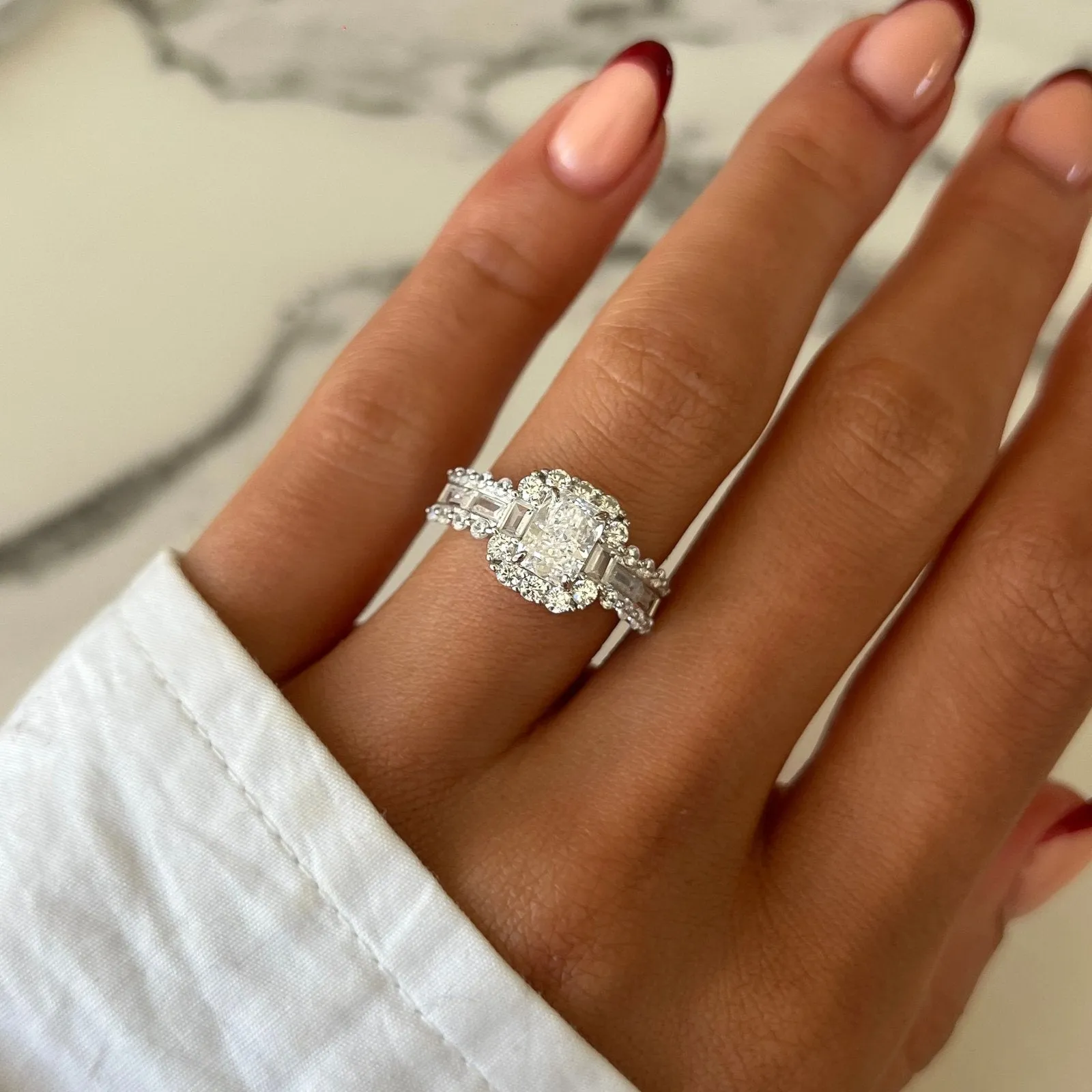 Sterling Silver Oriana Ring sold by Luxe Emporium product image thumbnail 4