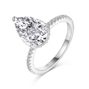 Sterling Silver Amour Ring sold by Luxe Emporium
