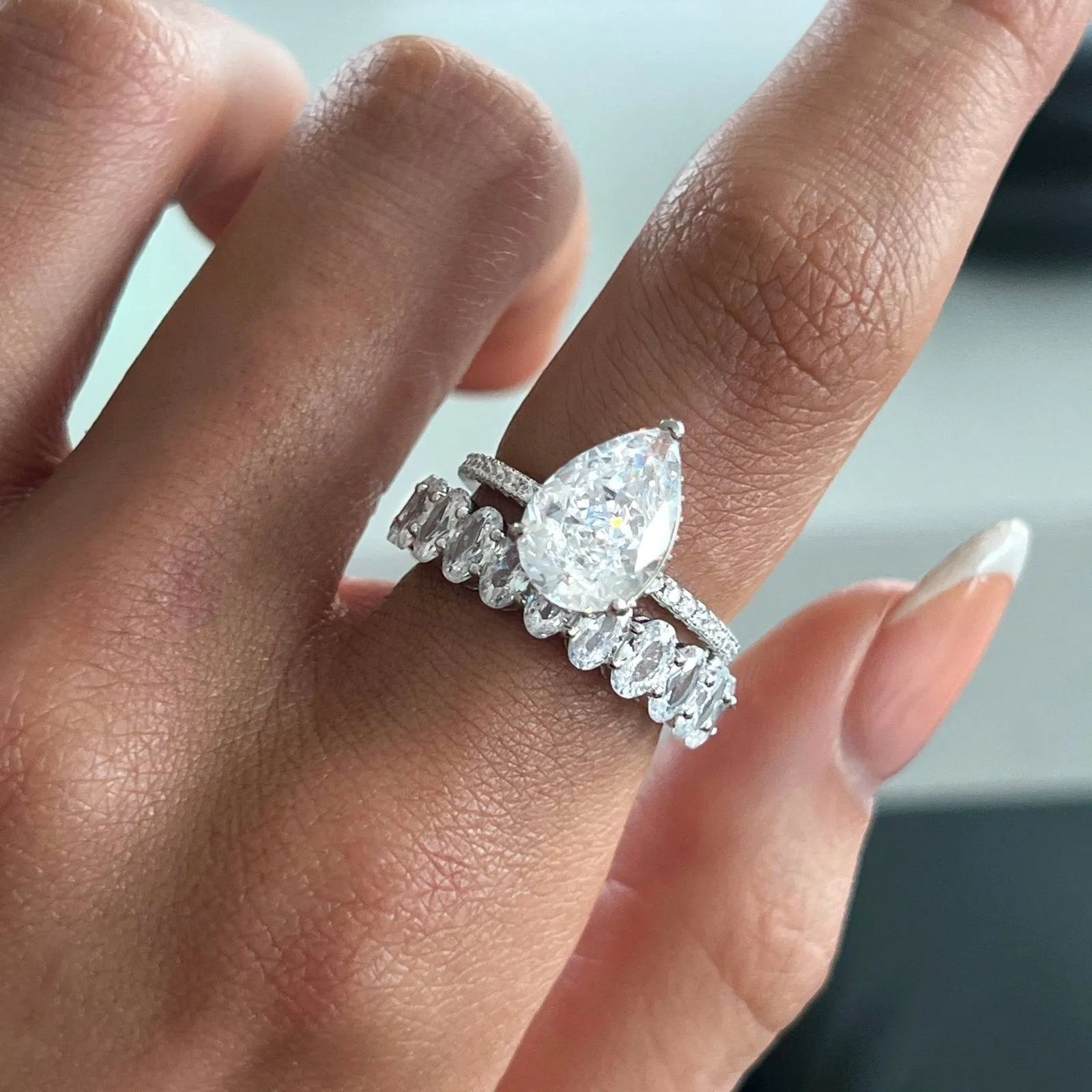 Sterling Silver Amour Ring sold by Luxe Emporium product image thumbnail 4