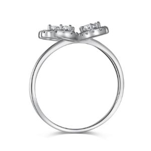 Sterling Silver Butterfly Ring sold by Luxe Emporium