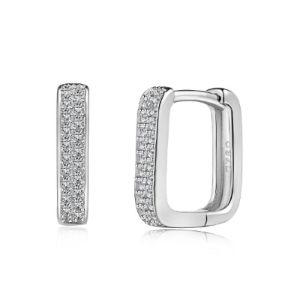 Sterling Silver Aisha Huggie Earrings sold by Luxe Emporium