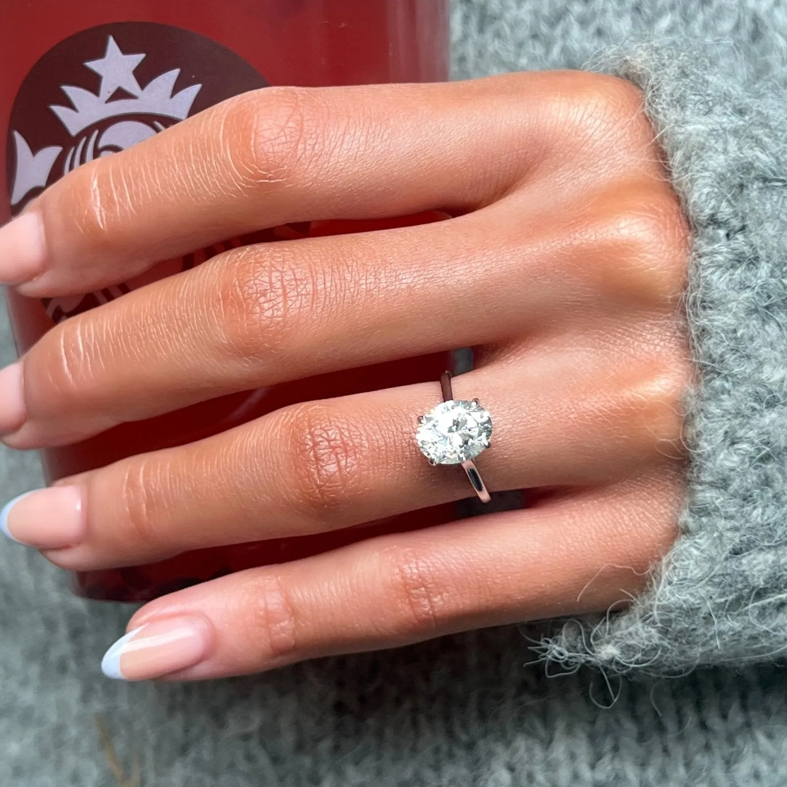 Sterling Silver Emera Ring sold by Luxe Emporium product image thumbnail 2