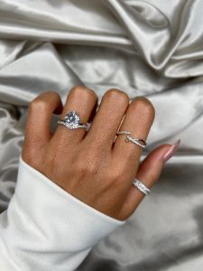 Sterling Silver Adjustable Shay Ring sold by Luxe Emporium