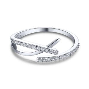 Sterling Silver Adjustable Shay Ring sold by Luxe Emporium