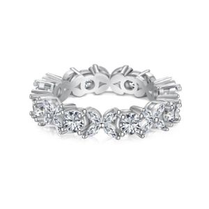 Sterling Silver Butterfly Band Ring sold by Luxe Emporium