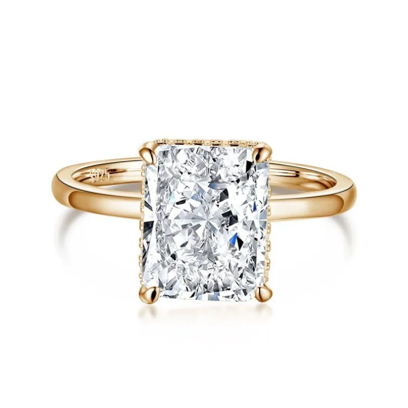 Gold Plain Band Jasmine Ring sold by Luxe Emporium