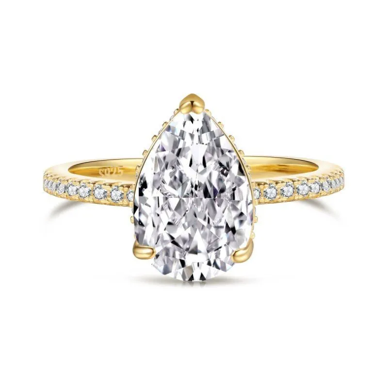 Gold Amour Ring sold by Luxe Emporium
