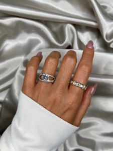 Sterling Silver Stella Ring sold by Luxe Emporium