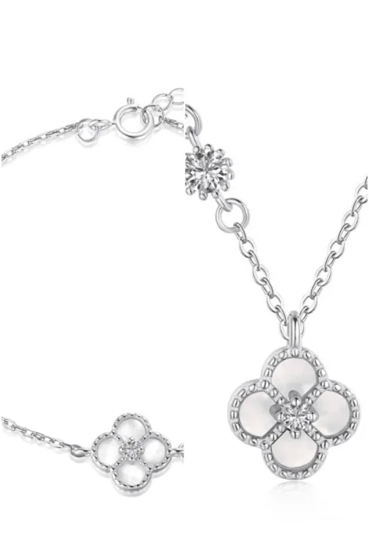 White Clover Jewelry Set sold by Luxe Emporium
