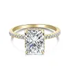 18K Gold Jasmine Ring Wedding Set sold by Luxe Emporium