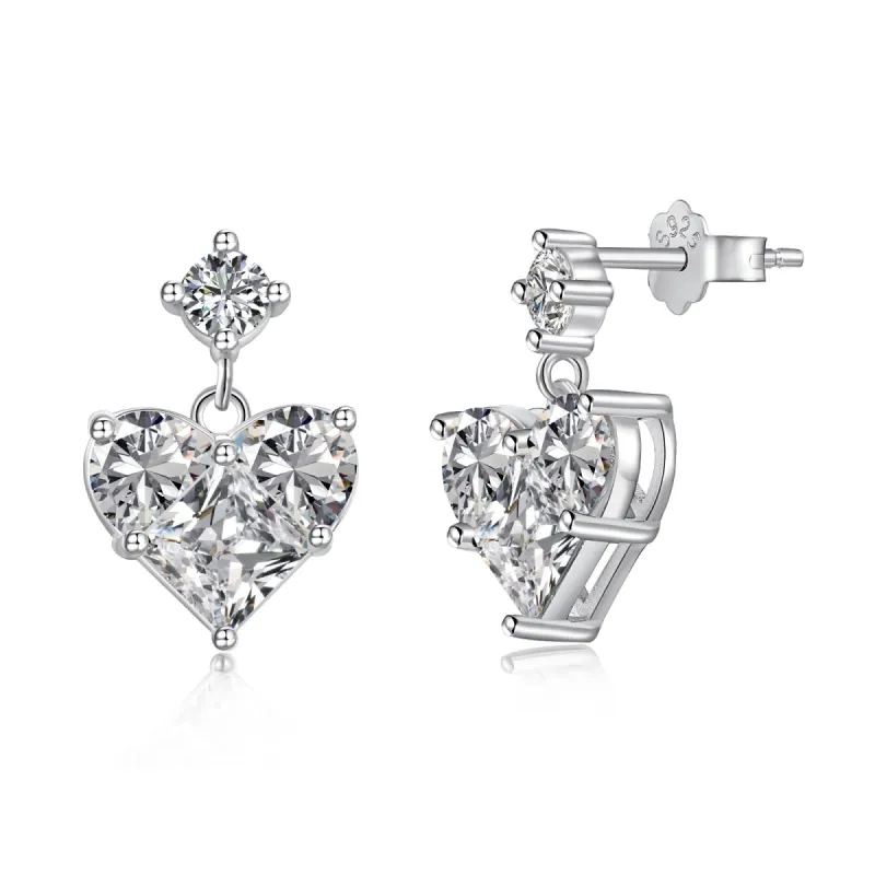 Sterling Silver Eternal Love Earrings sold by Luxe Emporium