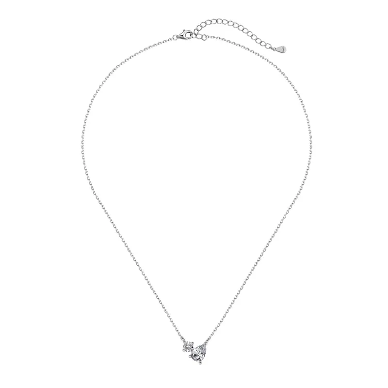 Sterling Silver Dalia Necklace sold by Luxe Emporium