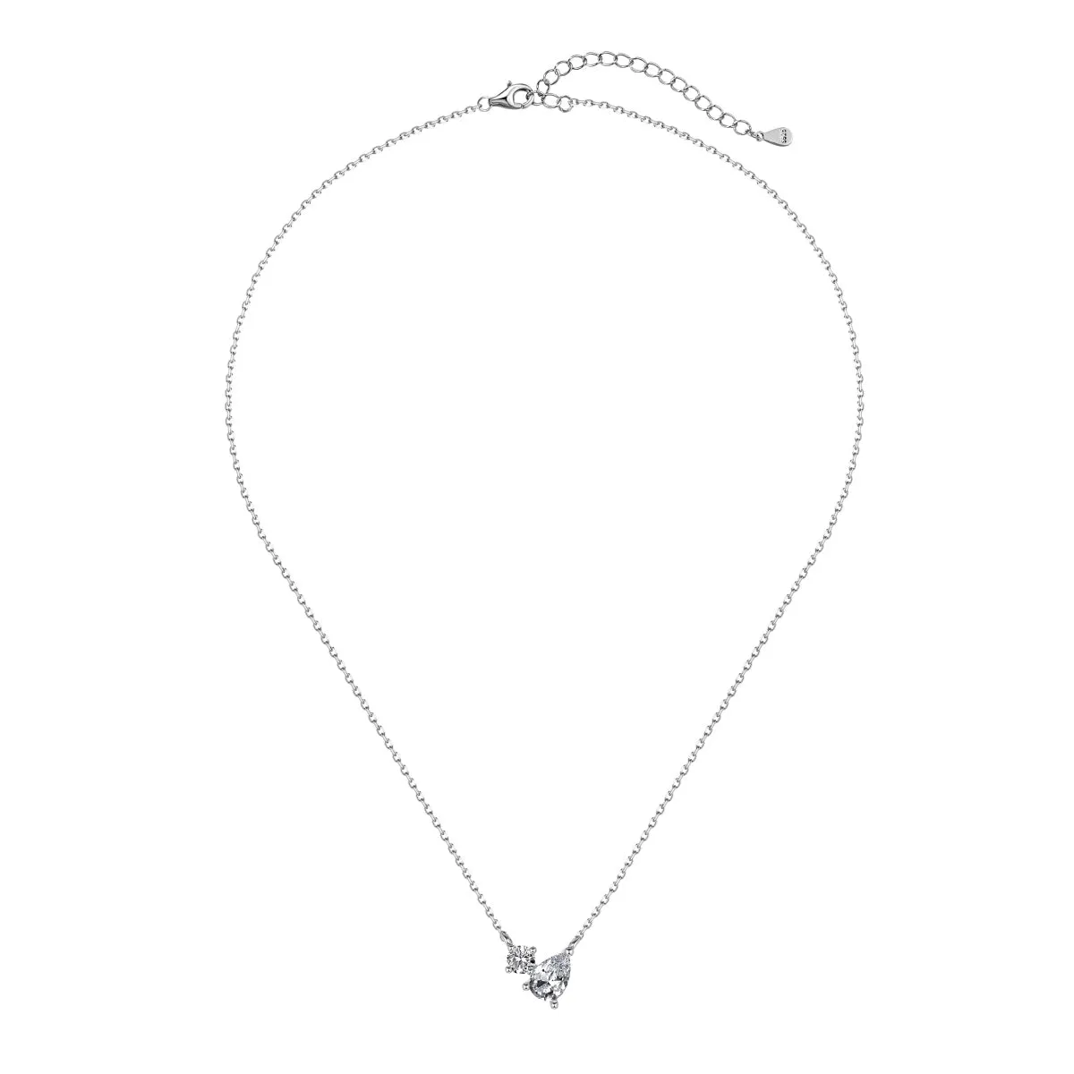 Sterling Silver Dalia Necklace sold by Luxe Emporium