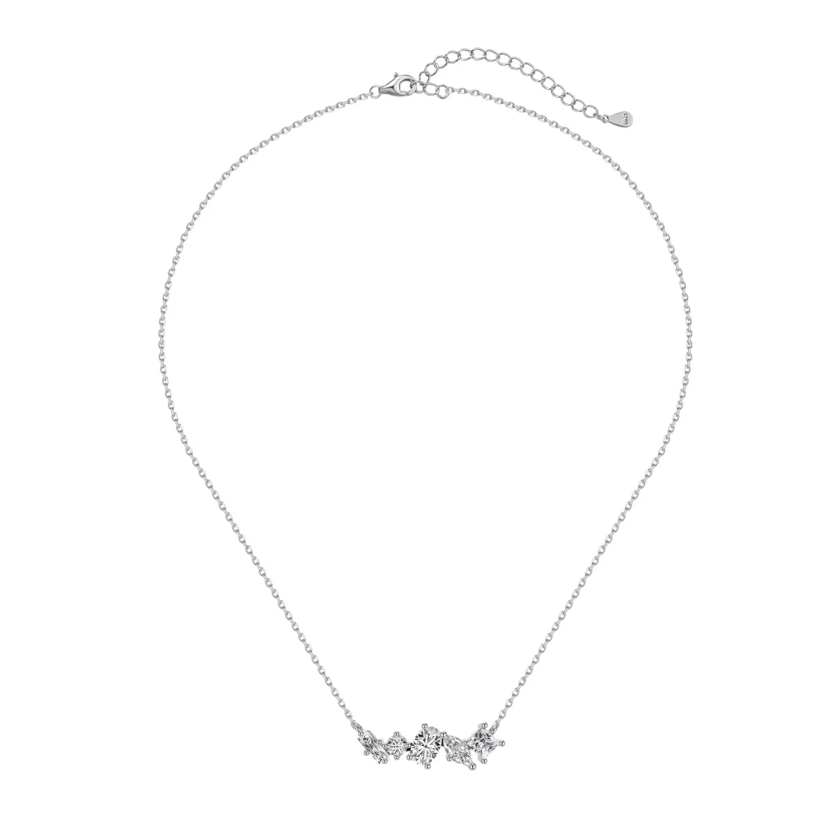 Sterling Silver Orianna Necklace sold by Luxe Emporium