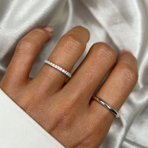 Sterling Silver 3mm Stacking Ring sold by Luxe Emporium