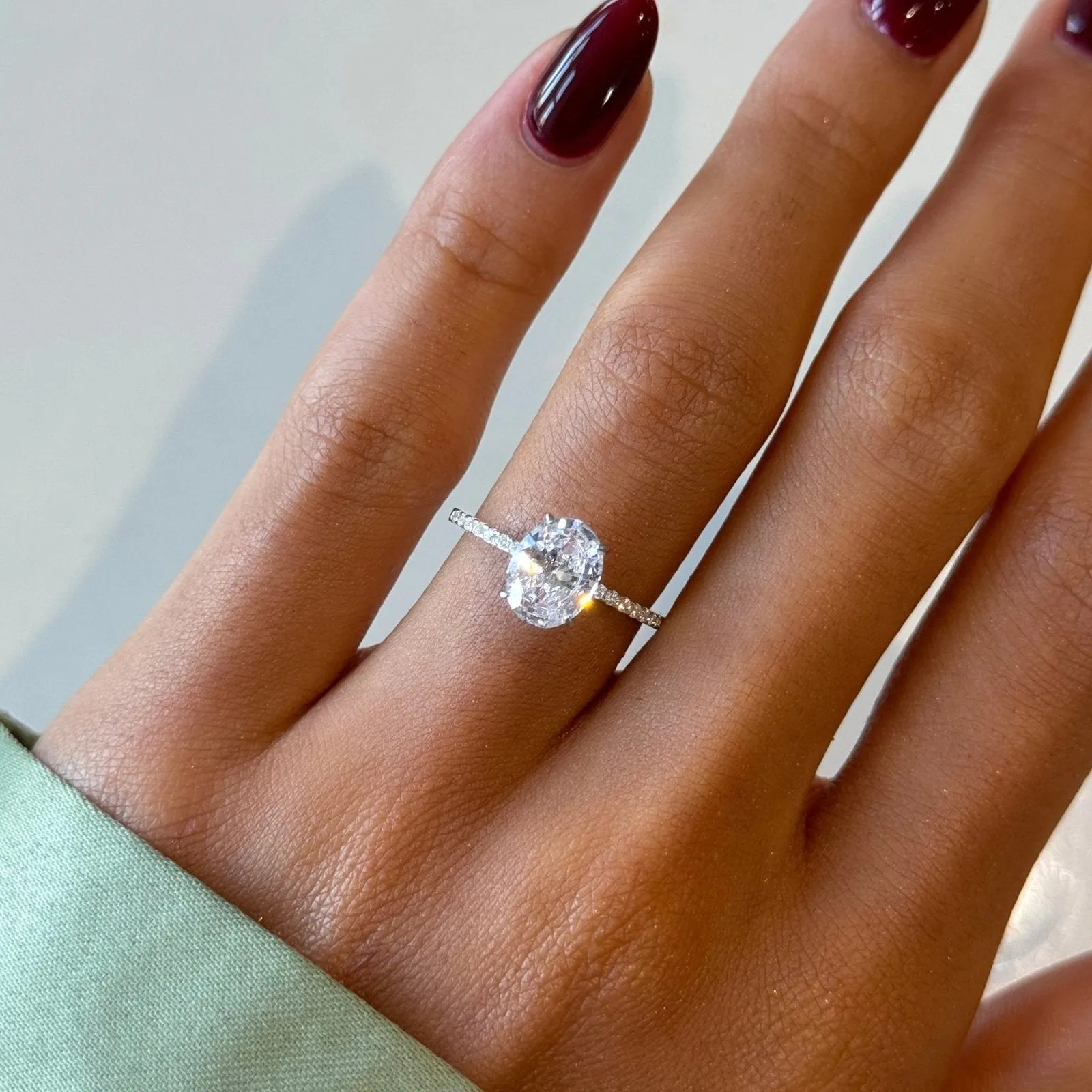 Sterling Silver Aylani Ring sold by Luxe Emporium product image thumbnail 2