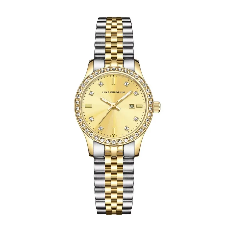Two Tone Champagne Cavallia 30 Watch sold by Luxe Emporium