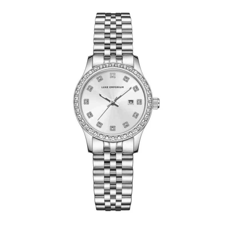 Radiant Silver Cavallia 30 Watch sold by Luxe Emporium