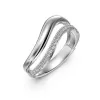 Sterling Silver Wave Ring sold by Luxe Emporium