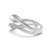 Sterling Silver Wave Ring sold by Luxe Emporium