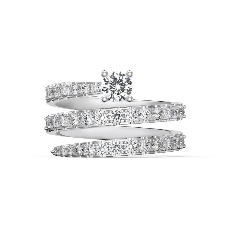 Sterling Silver Opiea Ring sold by Luxe Emporium