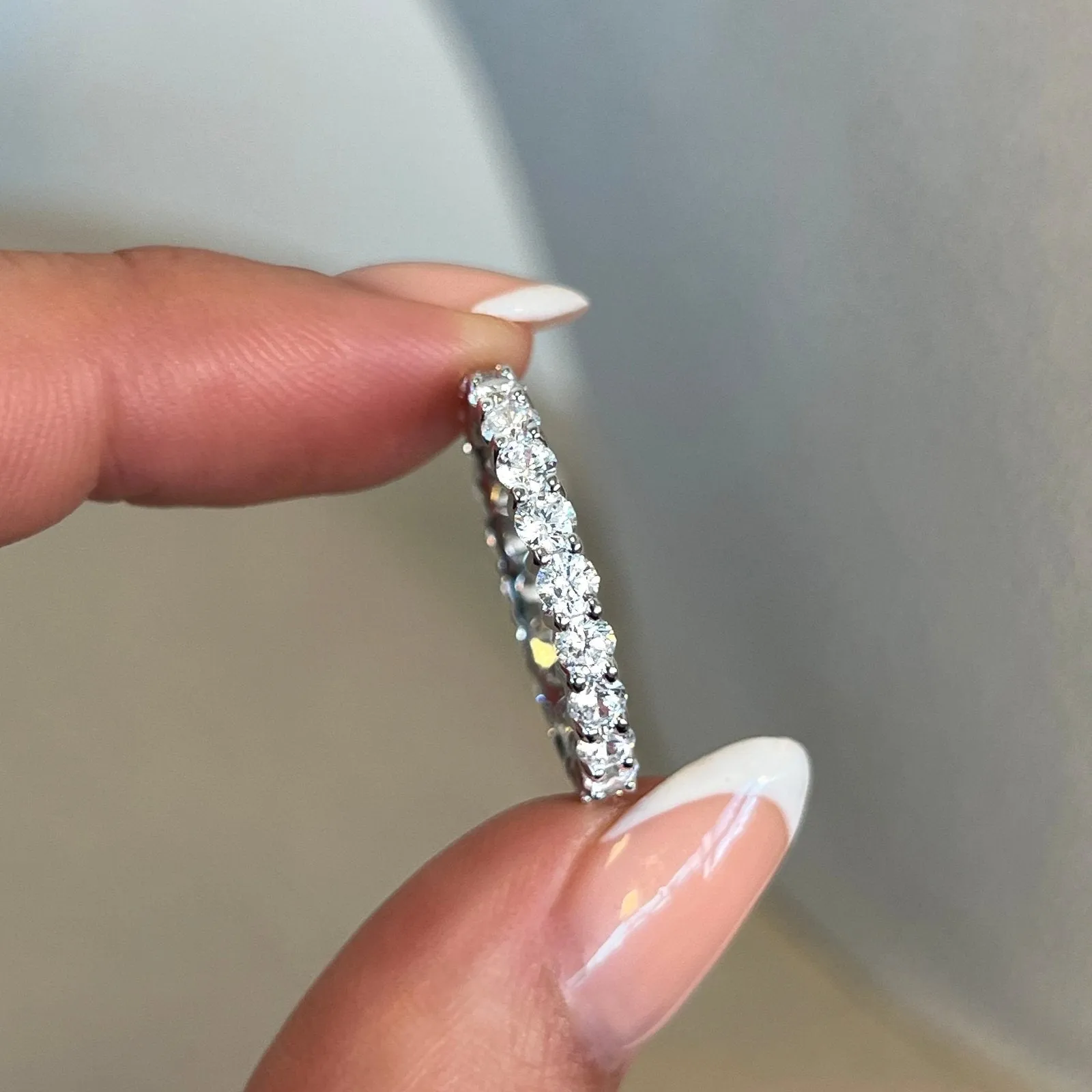 Sterling Silver Aurelia Band Ring sold by Luxe Emporium product image thumbnail 4