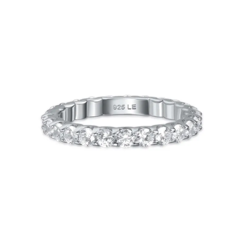 Sterling Silver Aurelia Band Ring sold by Luxe Emporium