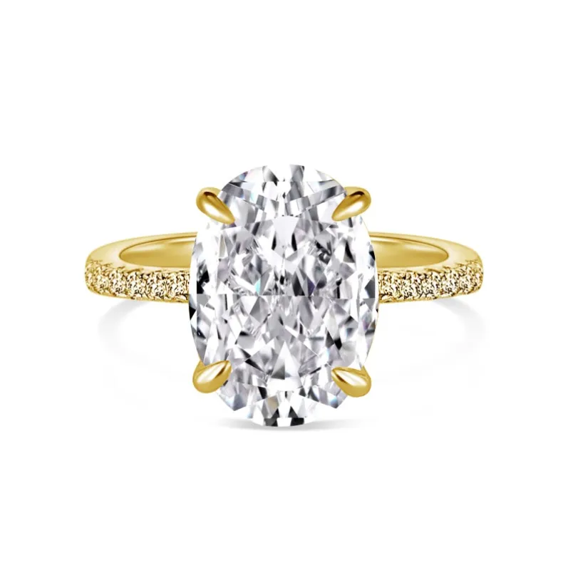 Gold 5ct Solitaire Ring sold by Luxe Emporium
