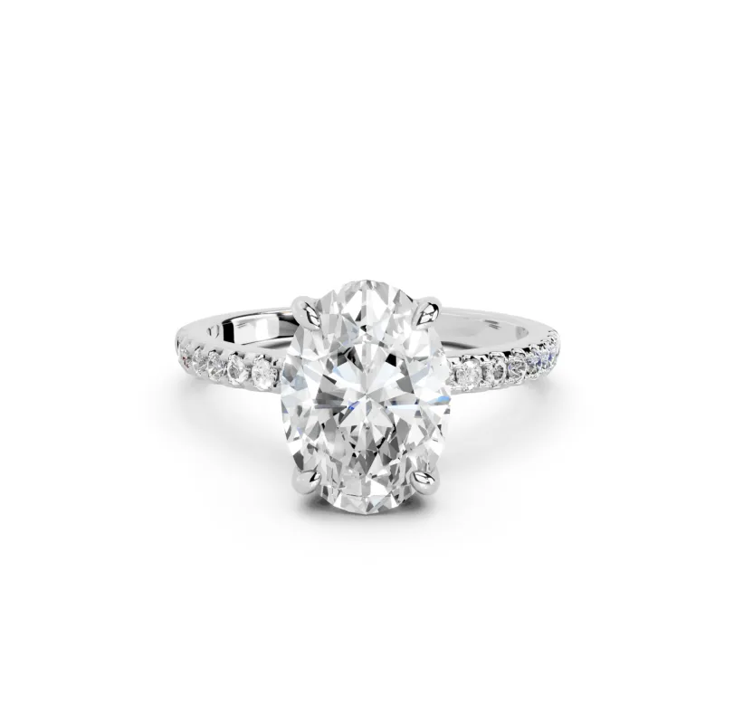 Sterling Silver Mini Solitaire Ring sold by Luxe Emporium