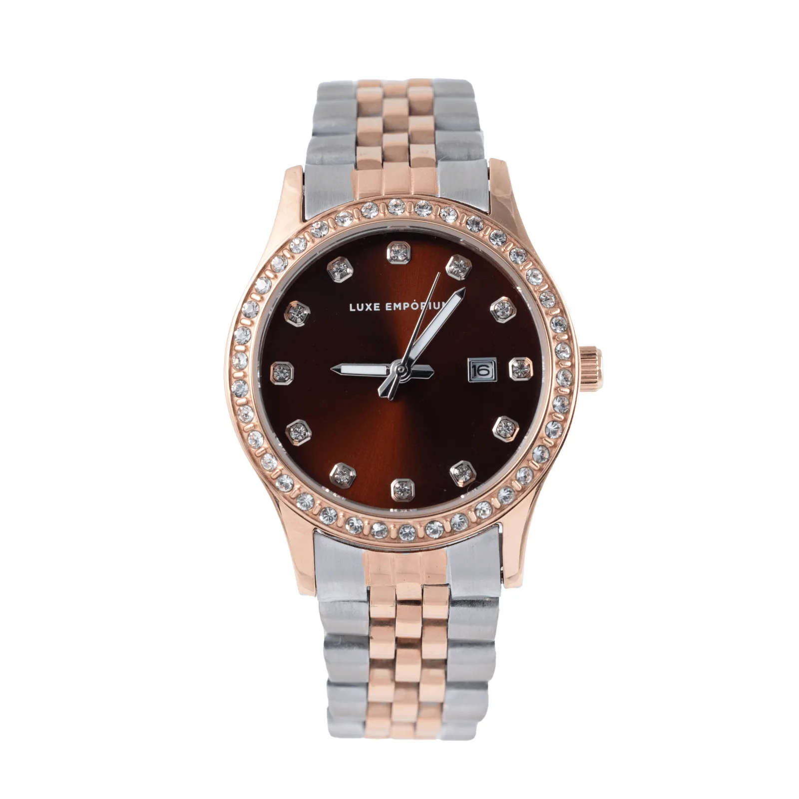 Two Tone Chocolate Cavallia 30 Watch sold by Luxe Emporium