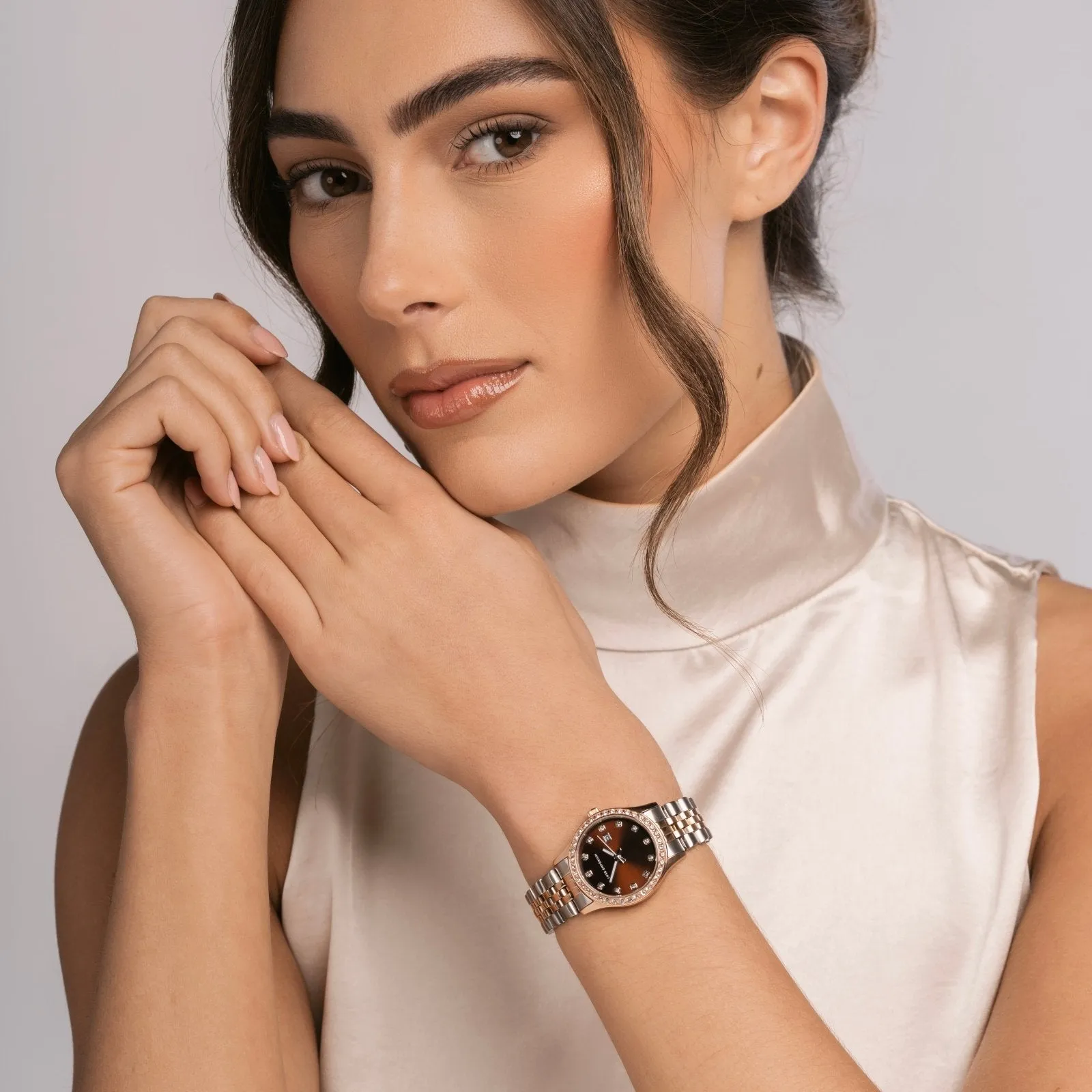 Two Tone Chocolate Cavallia 30 Watch sold by Luxe Emporium product image thumbnail 2