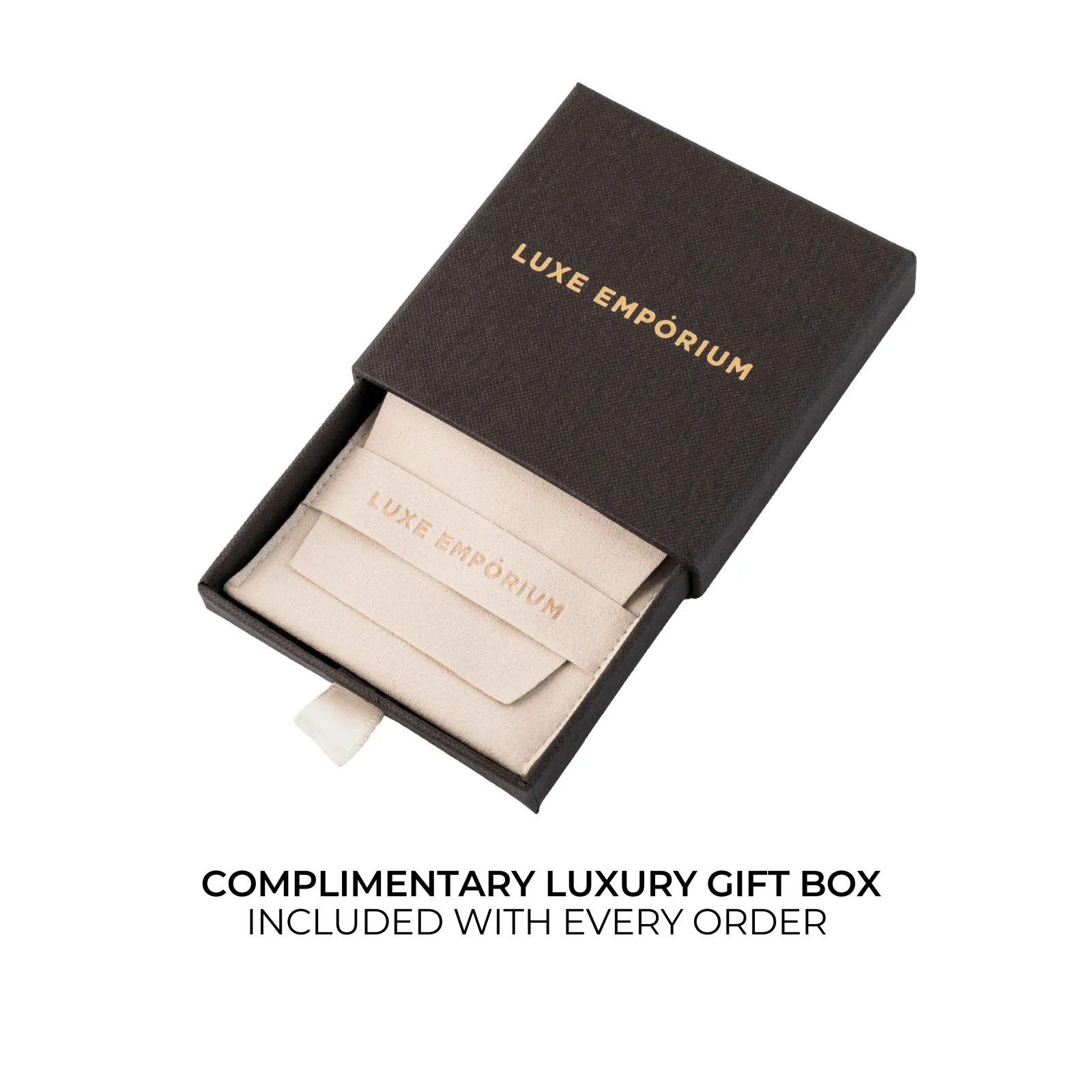 Gold Handwriting Halo Necklace sold by Luxe Emporium product image thumbnail 3