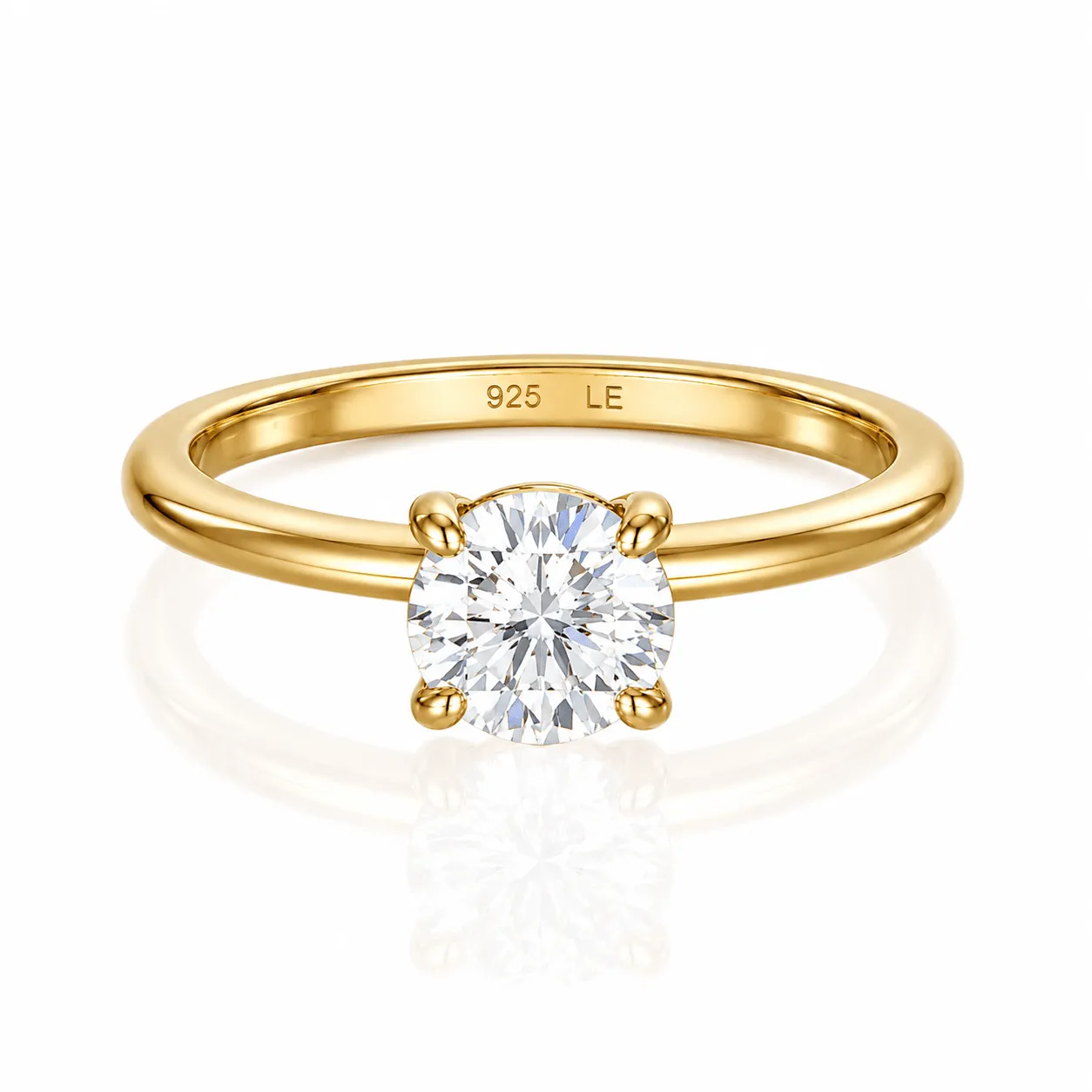 Gold Serene Ring sold by Luxe Emporium