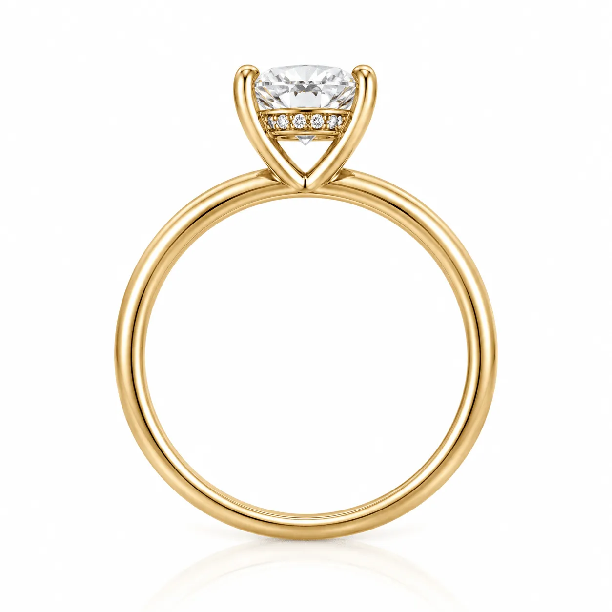 Gold Serene Ring sold by Luxe Emporium product image thumbnail 3