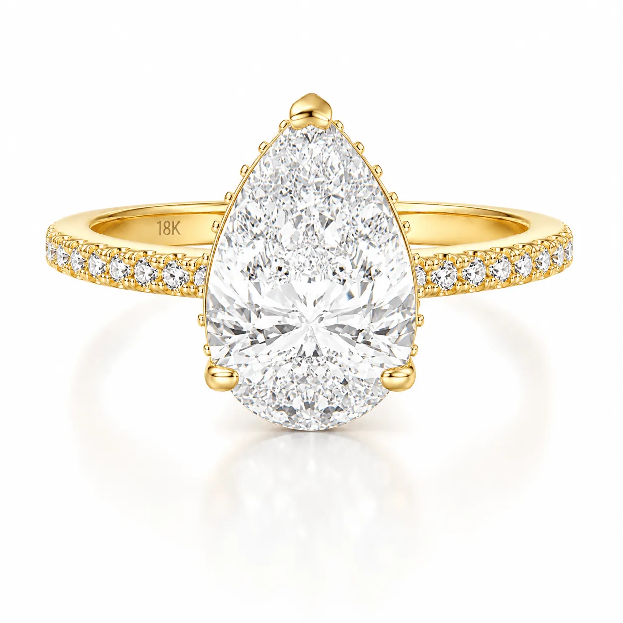 Gold Rosalie Ring sold by Luxe Emporium