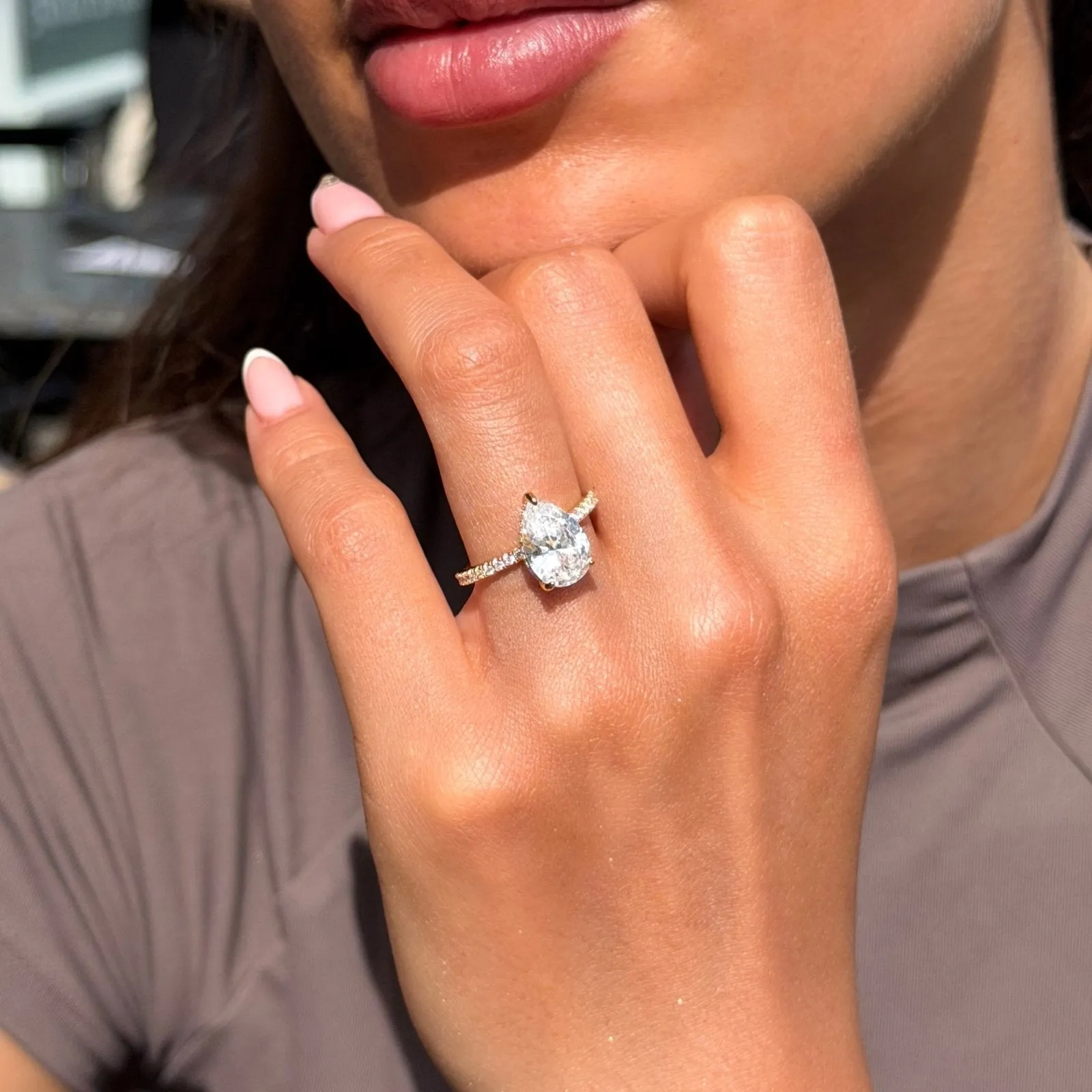 Gold Rosalie Ring sold by Luxe Emporium product image thumbnail 2