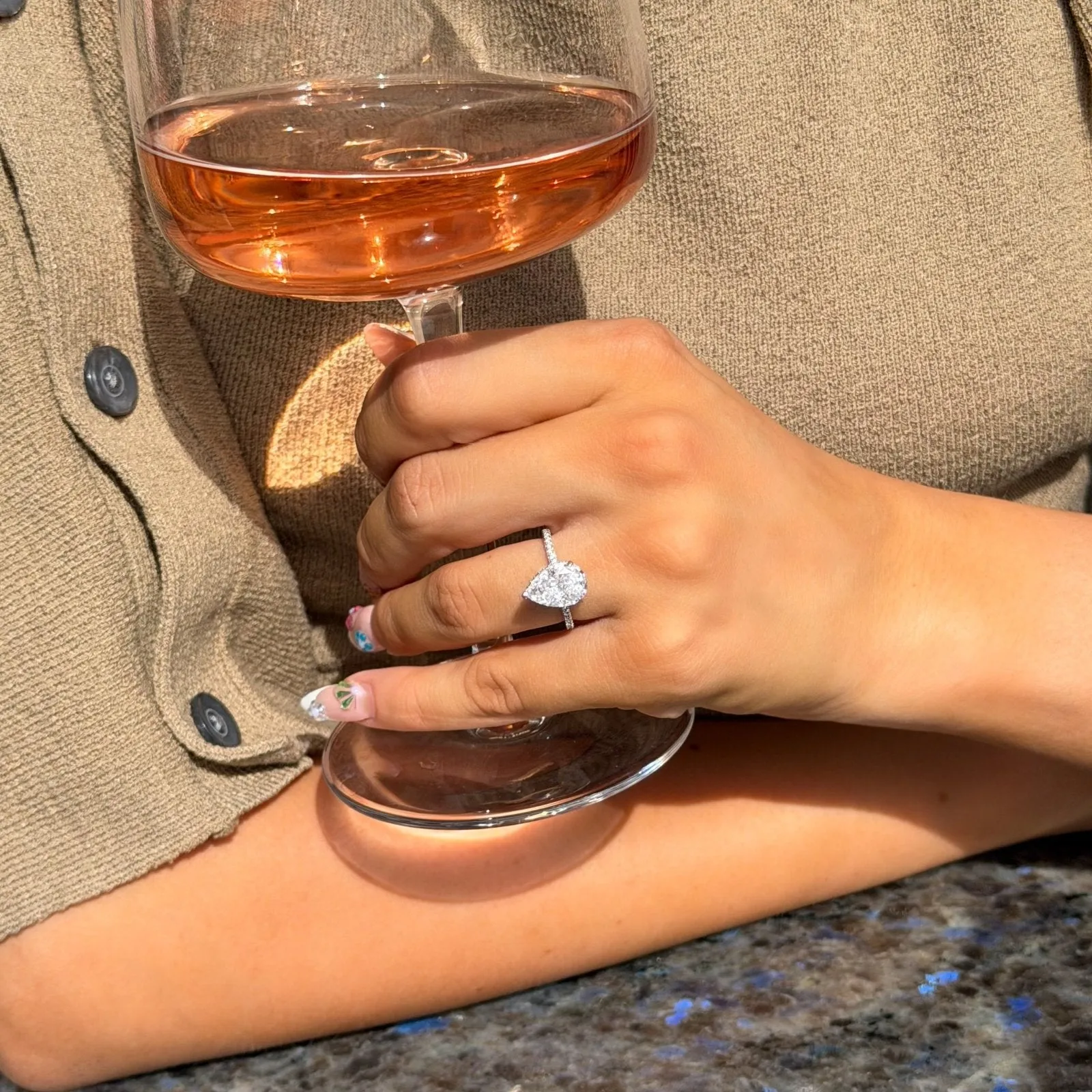 Sterling Silver Rosalie Ring sold by Luxe Emporium product image thumbnail 4
